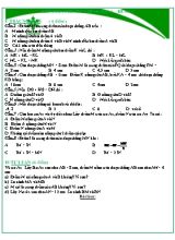 Kiểm tra Chương I Hình học 6 - Đề số 3 (Có đáp án)